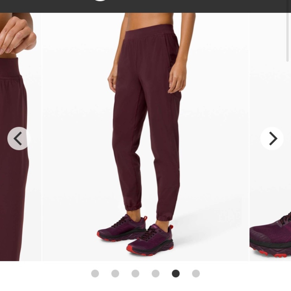 Lululemon Adapted State Jogger in Cassis, Size 4